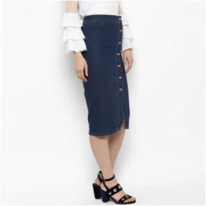 PID-65444-Women-s-Denim-Front-Button-Buttoned-Skirt-Blue-4-1000x1000-1.webp Generic Women's Denim Front Button Buttoned Skirt (Blue)