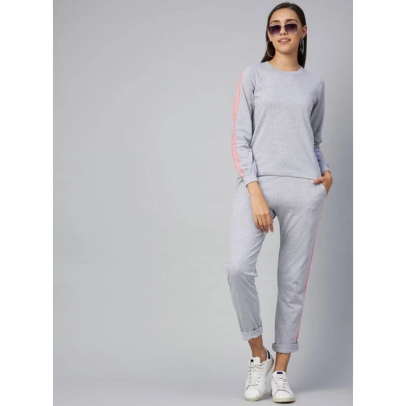 PID-65502-Women-s-Cotton-Solid-Long-Sleeves-Tracksuit-Light-Grey-Pink-3-1000x1000-1.webp Generic Women's Cotton Solid Long Sleeves Tracksuit (Light Grey - Pink)