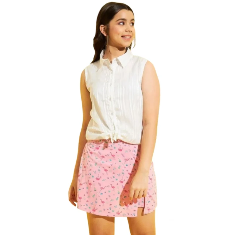 PID-65999-Girl-s-Sleeveless-Printed-Skorts-and-Tie-Knot-Top-Set-Pink-White-1-1000x1000-1.webp Generic Girl's Polyester Lurex Printed Sleeveless Top Set (Pink-White)