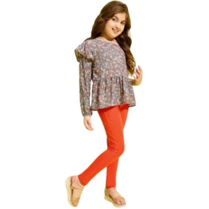 PID-66002-Girl-s-One-Shoulder-Pattern-Floral-Jeggings-Set-Grey-Orange-1-1000x1000-1.webp Generic Girl's Polyester Floral One Shoulder Jeggings Set (Grey-Orange)