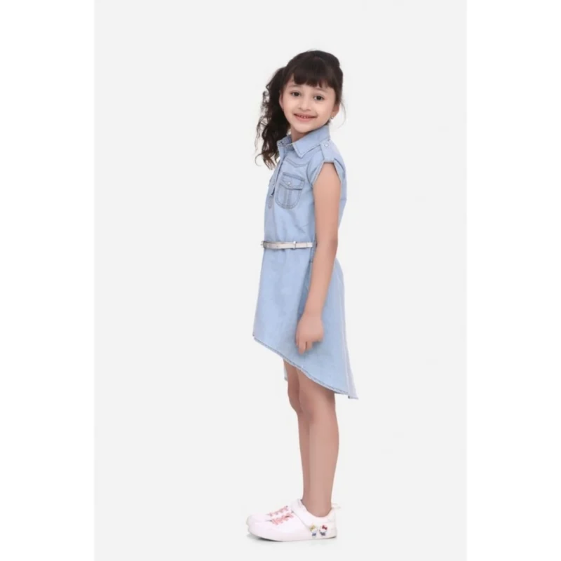 PID-66006-Girl-s-Short-Sleeve-Hi-Lo-Dress-with-Belt-Blue-3-1000x1000-1.webp Generic Girl's Denim Hi Lo Short Sleeve Dress with Belt (Blue)