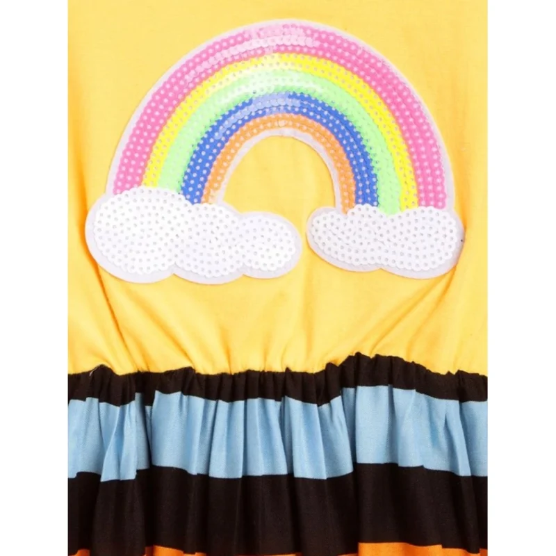 PID-66015-Girl-s-Short-Sleeve-Striped-Stripe-Dress-Multicolor-3-1000x1000-1.webp Generic Girl's Cotton Striped Short Sleeve Dress (Multicolor)