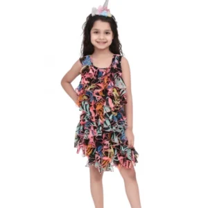 PID-66025-Girl-s-Sleeveless-Ruffled-Dress-Black-1-1000x1000-1.webp Generic Girl's Chiffon Ruffled Sleeveless Dress (Black)