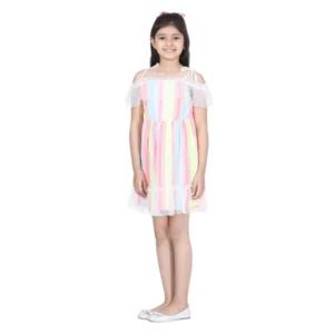 PID-66032-Girl-s-Cold-Shoulder-Self-Design-Dress-Multicolor-1-1000x1000-1.webp Generic Girl's Polyester Self Design Cold Shoulder Dress (Multicolor)