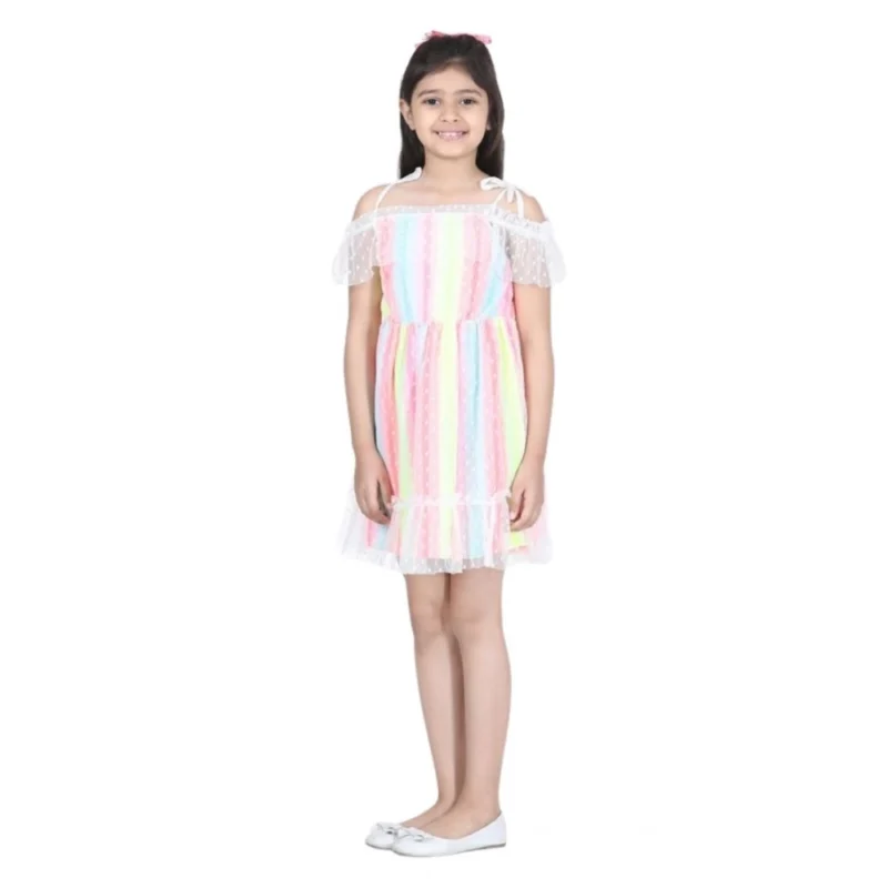 PID-66032-Girl-s-Cold-Shoulder-Self-Design-Dress-Multicolor-1-1000x1000-1.webp Generic Girl's Polyester Self Design Cold Shoulder Dress (Multicolor)