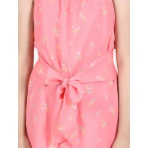 PID-66034-Girl-s-Short-Sleeve-Floral-Dress-Coral-4-1000x1000-1.webp Generic Girl's Polyester Floral Short Sleeve Dress (Coral)