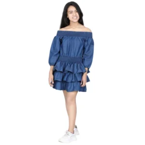 PID-66042-Girl-s-Off-Shoulder-Solid-Dress-Blue-1-1000x1000-1.webp Generic Girl's Denim Solid Off Shoulder Dress (Blue)