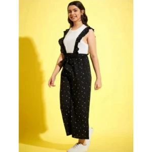 PID-66052-Girl-s-Sleeveless-Printed-Dungaree-Black-Pink-3-1000x1000-1.webp Generic Girl's Cotton Printed Sleeveless Dungaree (Black-White)