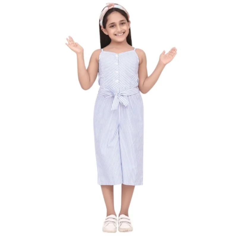 PID-66100-Girl-s-Sleeveless-Striped-Jumpsuit-Blue-1-1000x1000-1.webp Generic Girl's Polyester Cotton Blend Striped Sleeveless Jumpsuit (Light Blue)