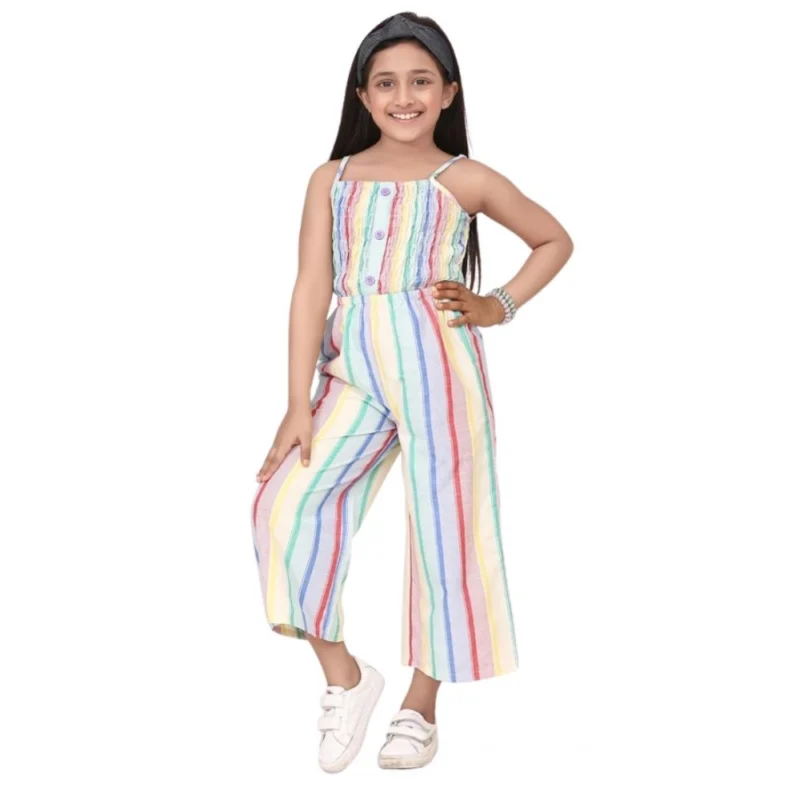 PID-66101-Girl-s-Sleeveless-Striped-Jumpsuit-Multicolor-1-1000x1000-1.webp Generic Girl's Polyester Cotton Blend Striped Sleeveless Jumpsuit (Multicolor)