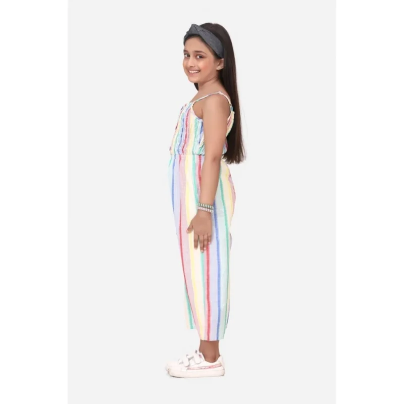 PID-66101-Girl-s-Sleeveless-Striped-Jumpsuit-Multicolor-3-1000x1000-1.webp Generic Girl's Polyester Cotton Blend Striped Sleeveless Jumpsuit (Multicolor)