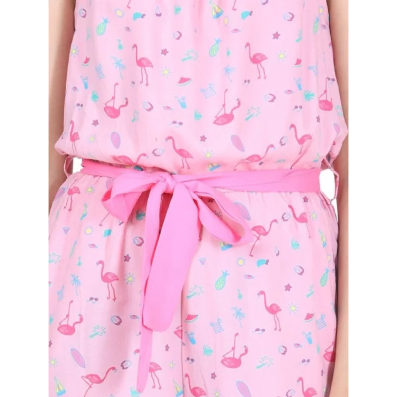 PID-66106-Girl-s-Sleeveless-Flamingo-Print-Jumpsuit-Pink-4-1000x1000-1.webp Generic Girl's Rayon Flamingo Print Sleeveless Jumpsuit (Pink)