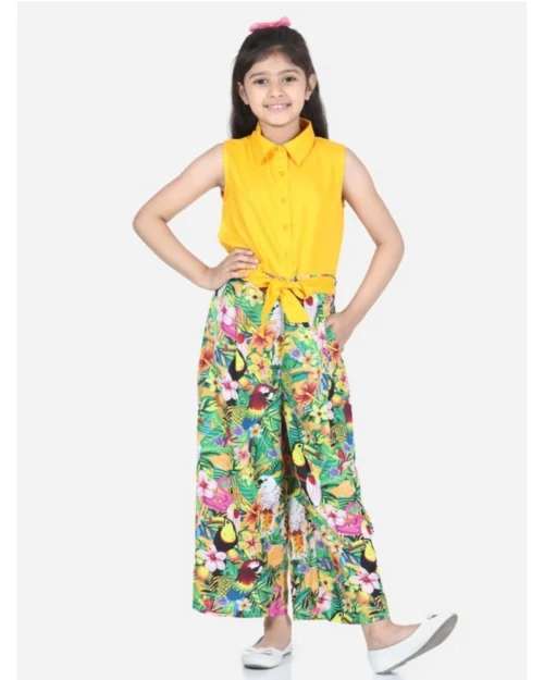 PID-66108-Girl-s-Sleeveless-Flamingo-Print-Jumpsuit-Yellow-Multicolor-3-1000x1000-1.webp Generic Girl's Rayon Flamingo Print Sleeveless Jumpsuit (Yellow-Multicolor)