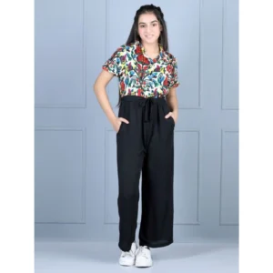 PID-66112-Girl-s-Short-Sleeves-Printed-Jumpsuit-Multicolor-Black-2-1000x1000-1.webp Generic Girl's Polyester Printed Short Sleeves Jumpsuit (Multicolor-Black)