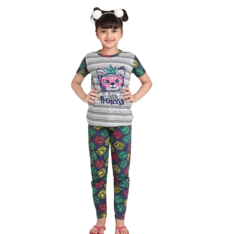 PID-66144-Girl-s-Night-Suit-Set-Grey-Green-1-1000x1000-1.webp Generic Girl's Cotton Hosiery Printed Night Suit Set (Grey-Green)