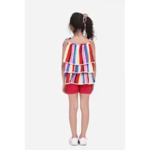 PID-66153-Girl-s-Tie-Ups-Top-with-Shorts-Set-Multicolor-2-1000x1000-1.webp Generic Girl's Polyester Crepe Striped Tie Ups Shorts Set (Multicolor)
