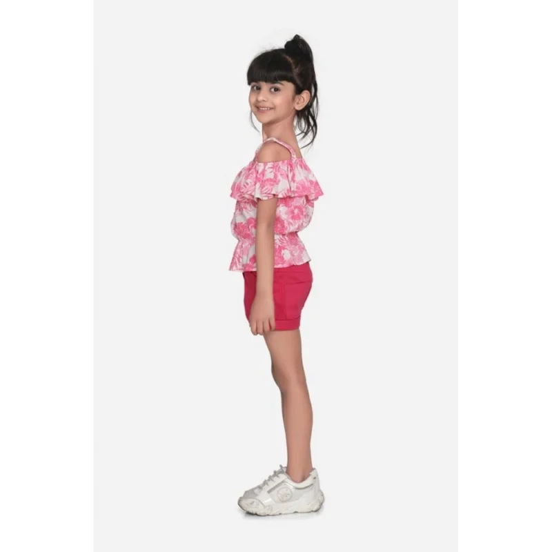 PID-66154-Girl-s-Cold-Shoulder-Top-and-Shorts-Set-Pink-Red-3-1000x1000-1.webp Generic Girl's Cotton Floral Cold Shoulder Top and Shorts Set (Pink-Red)