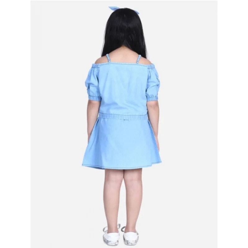 PID-66156-Girl-s-Cold-Shoulder-Top-and-Skirt-Set-Light-Blue-2-1000x1000-1.webp Generic Girl's Denim Solid Cold Shoulder Top and Skirt Set (Light Blue)