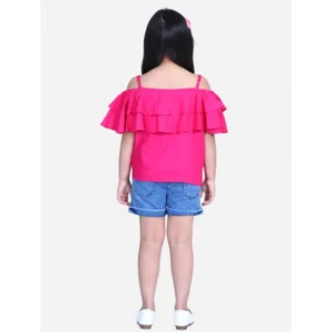 PID-66157-Girl-s-Cold-Shoulder-Top-with-Shorts-Fuchsia-Blue-2-1000x1000-1.webp Generic Girl's Rayon Solid Cold Shoulder Top with Shorts (Pink-Blue)