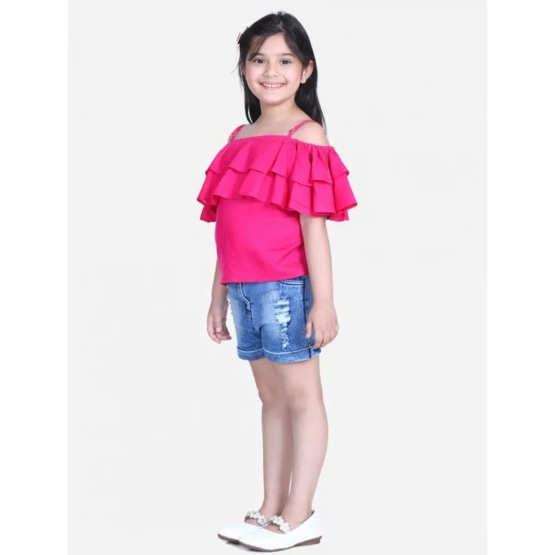 PID-66157-Girl-s-Cold-Shoulder-Top-with-Shorts-Fuchsia-Blue-3-1000x1000-1.webp Generic Girl's Rayon Solid Cold Shoulder Top with Shorts (Pink-Blue)