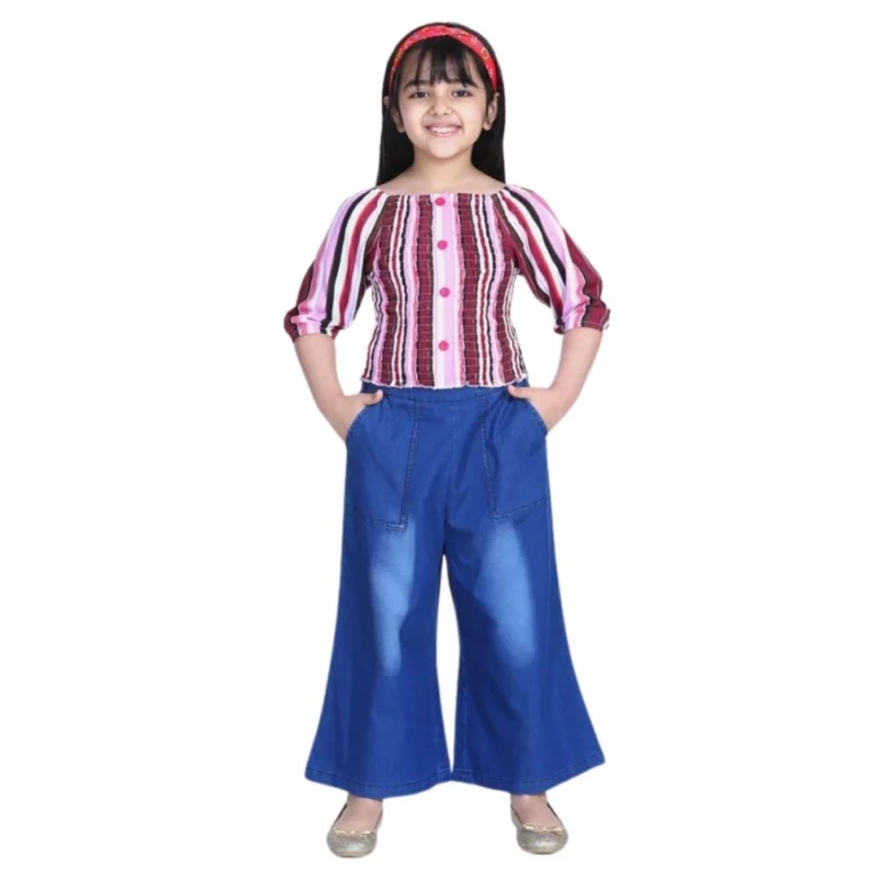 PID-66160-Girl-s-Bell-Sleeve-Top-with-Culottes-Purple-Blue-1-1000x1000-1.webp Generic Girl's Rayon Solid Bell Sleeve Top with Culottes (Purple-Blue)