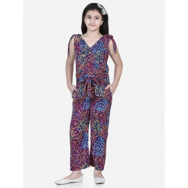 PID-66162-Girl-s-Short-Sleeve-Set-Multicolor-3-1000x1000-1.webp Generic Girl's Polyester Crepe Floral Short Sleeve Set (Multicolor)