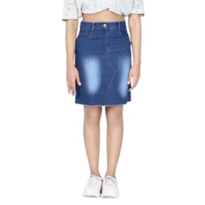 PID-66168-Girl-s-Buttoned-Skirt-Blue-1-1000x1000-1.webp Generic Girl's Denim Solid Buttoned Skirt (Blue)