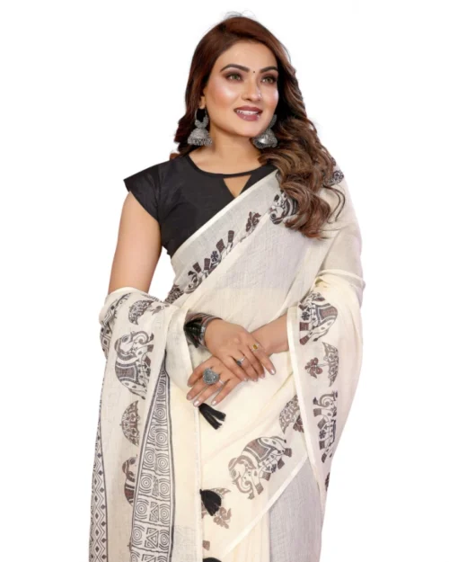 PID-66178-Women-s-Soft-Linen-Cotton-Printed-Saree-With-Unstitched-Blouse-5-5-Mtr-Off-White-4-1000x1000-1.webp Generic Women's Linen Cotton Printed Saree With Unstitched Blouse 5.5Mtr (Off White)