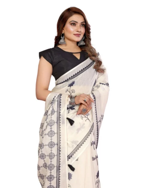 PID-66181-Women-s-Soft-Linen-Cotton-Printed-Saree-With-Unstitched-Blouse-5-5-Mtr-Off-White-4-1000x1000-1.webp Generic Women's Linen Cotton Printed Saree With Unstitched Blouse 5.5Mtr (Off White)