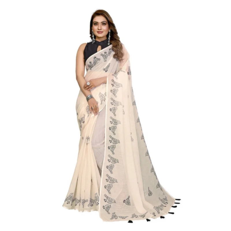 PID-66186-Women-s-Soft-Linen-Cotton-Printed-Saree-With-Unstitched-Blouse-5-5-Mtr-Off-White-1-1000x1000-1.webp Generic Women's Linen Cotton Printed Saree With Unstitched Blouse 5.5Mtr (Off White)