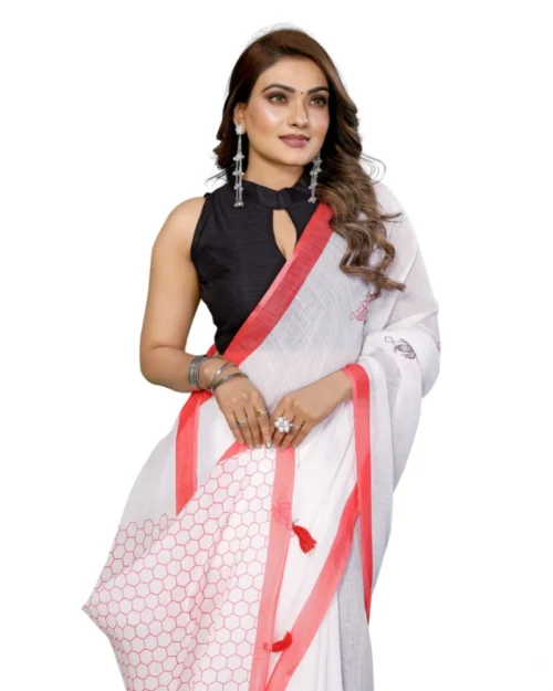 PID-66188-Women-s-Soft-Linen-Cotton-Printed-Saree-With-Unstitched-Blouse-5-5-Mtr-White-4-1000x1000-1.webp Generic Women's Linen Cotton Printed Saree With Unstitched Blouse 5.5Mtr (White)