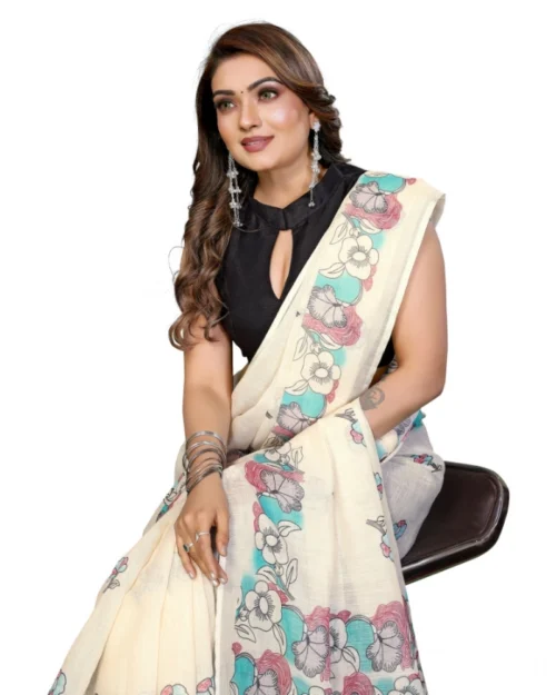 PID-66189-Women-s-Soft-Linen-Cotton-Printed-Saree-With-Unstitched-Blouse-5-5-Mtr-Off-White-4-1000x1000-1.webp Generic Women's Linen Cotton Printed Saree With Unstitched Blouse 5.5Mtr (Off White)