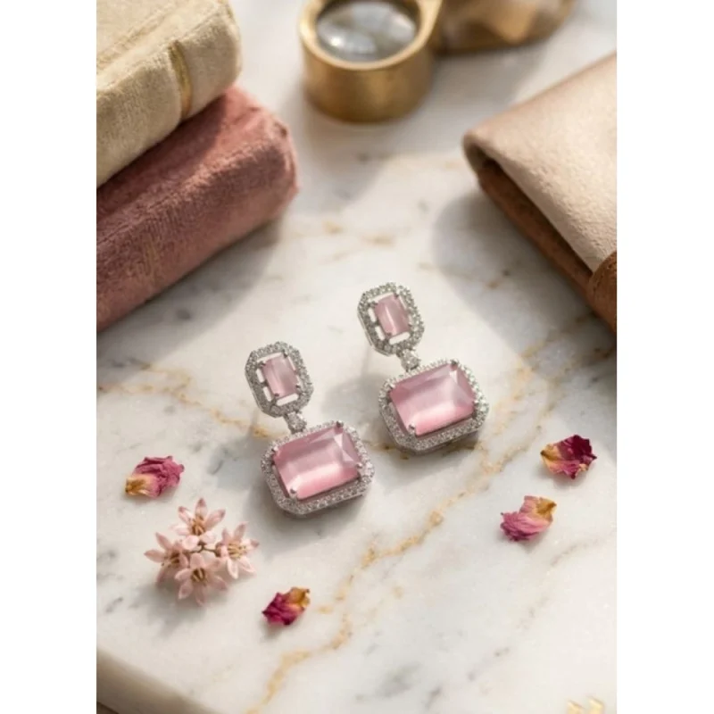 PID-66240-Women-s-Brass-Silver-Plated-Drop-Earrings-Pink-1-1000x1000-1.webp Generic Women's Brass Silver Plated Drop Earrings (Pink)