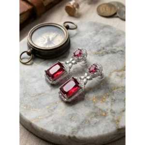 PID-66246-Women-s-Brass-Silver-Plated-Drop-Earrings-Red-1-1000x1000-1.webp Generic Women's Brass Silver Plated Drop Earrings (Red)