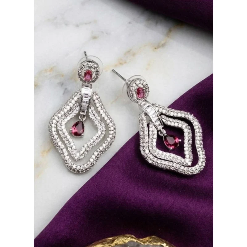 PID-66265-Women-s-Brass-Silver-Plated-Drop-Earrings-Red-1-1000x1000-1.webp Generic Women's Brass Silver Plated Drop Earrings (Red)