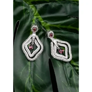 PID-66265-Women-s-Brass-Silver-Plated-Drop-Earrings-Red-3-1000x1000-1.webp Generic Women's Brass Silver Plated Drop Earrings (Red)