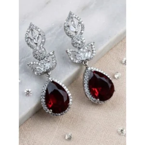 PID-66267-Women-s-Brass-Silver-Plated-Drop-Earrings-Red-1-1000x1000-1.webp Generic Women's Brass Silver Plated Drop Earrings (Red)