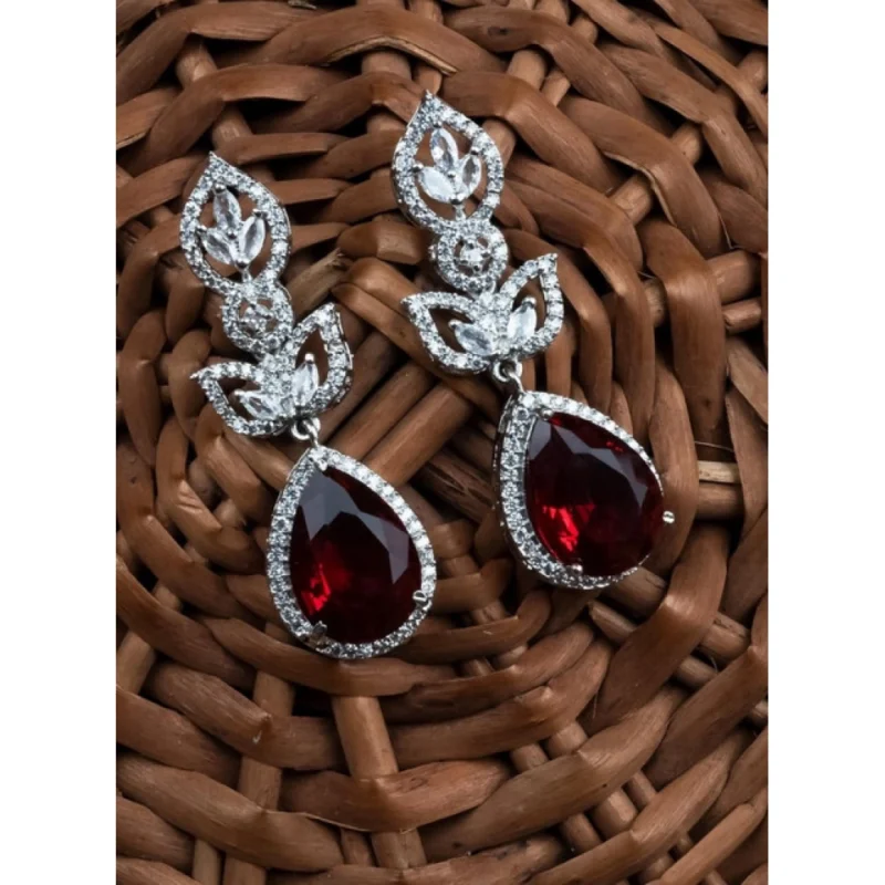 PID-66267-Women-s-Brass-Silver-Plated-Drop-Earrings-Red-3-1000x1000-1.webp Generic Women's Brass Silver Plated Drop Earrings (Red)