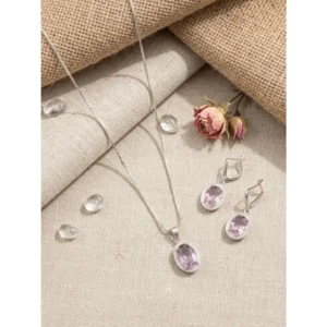 PID-66283-Women-s-Brass-Silver-Plated-Pendant-Set-Pink-1-1000x1000-1.webp Generic Women's Brass Silver Plated Pendant Set (Pink)