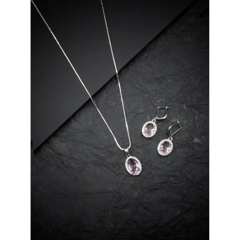 PID-66283-Women-s-Brass-Silver-Plated-Pendant-Set-Pink-3-1000x1000-1.webp Generic Women's Brass Silver Plated Pendant Set (Pink)