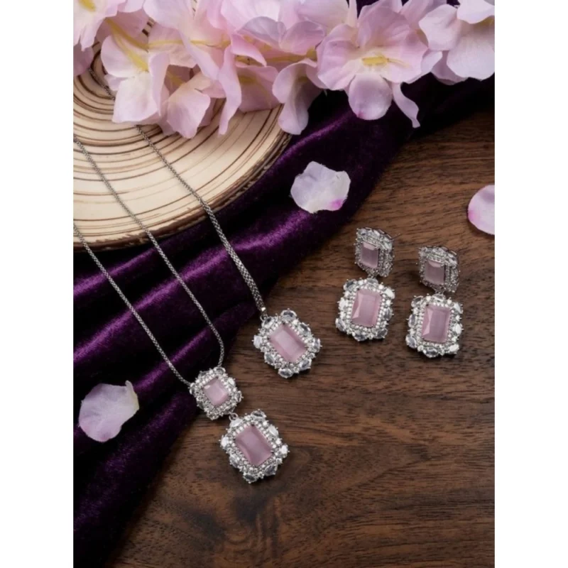 PID-66290-Women-s-Brass-Silver-Plated-Pendant-Set-Pink-1-1000x1000-1.webp Generic Women's Brass Silver Plated Pendant Set (Pink)