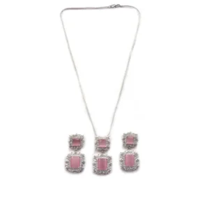 PID-66290-Women-s-Brass-Silver-Plated-Pendant-Set-Pink-2-1000x1000-1.webp Generic Women's Brass Silver Plated Pendant Set (Pink)