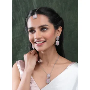 PID-66290-Women-s-Brass-Silver-Plated-Pendant-Set-Pink-3-1000x1000-1.webp Generic Women's Brass Silver Plated Pendant Set (Pink)