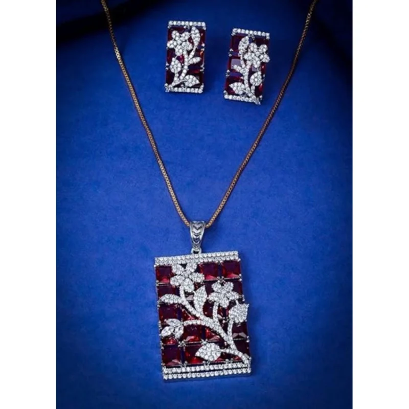 PID-66293-Women-s-Brass-Silver-Plated-Pendant-Set-Red-5-1000x1000-1.webp Generic Women's Brass Silver Plated Pendant Set (Red)