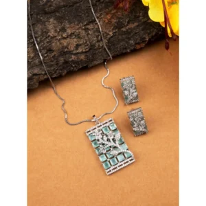 PID-66294-Women-s-Brass-Silver-Plated-Pendant-Set-Turquoise-3-1000x1000-1.webp Generic Women's Brass Silver Plated Pendant Set (Turquoise)