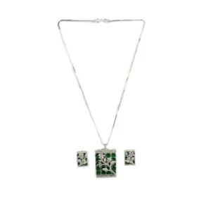 PID-66296-Women-s-Brass-Silver-Plated-Pendant-Set-Green-2-1000x1000-1.webp Generic Women's Brass Silver Plated Pendant Set (Green)