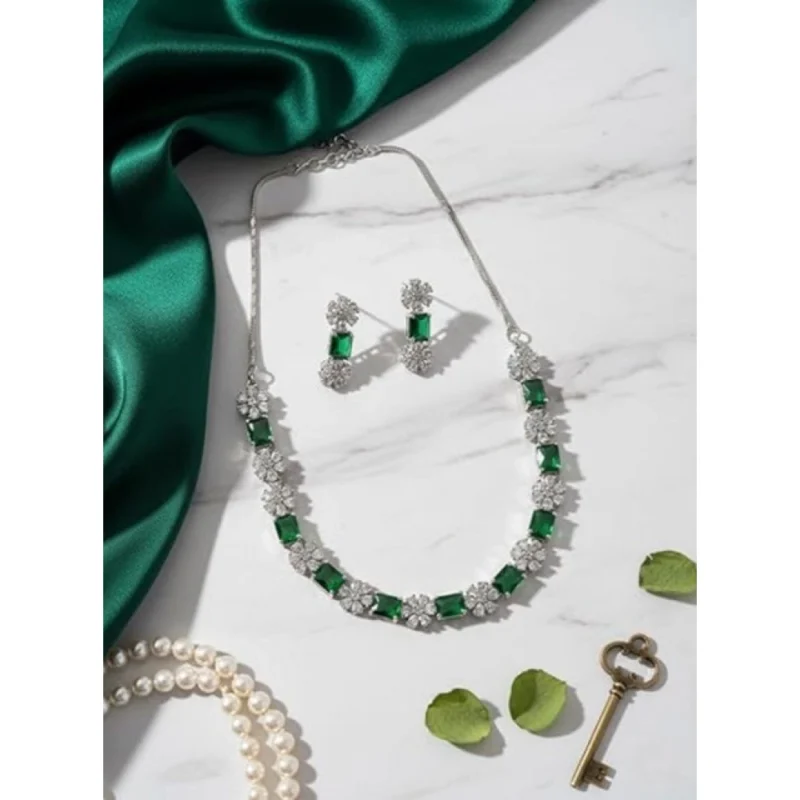 PID-66315-Women-s-Brass-Silver-Plated-Necklace-set-Green-3-1000x1000-1.webp Generic Women's Brass Silver Plated Necklace set (Green)