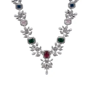 PID-66322-Women-s-Brass-Silver-Plated-Necklace-set-Multicolor-4-1000x1000-1.webp Generic Women's Brass Silver Plated Necklace set (Multicolor)