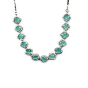 PID-66330-Women-s-Brass-Silver-Plated-Necklace-set-Turquoise-3-1000x1000-1.webp Generic Women's Brass Silver Plated Necklace set (Turquoise)