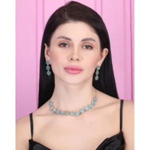 PID-66330-Women-s-Brass-Silver-Plated-Necklace-set-Turquoise-4-1000x1000-1.webp Generic Women's Brass Silver Plated Necklace set (Turquoise)